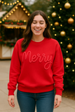 Puff Merry Christmas Sweatshirt