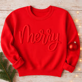 Puff Merry Christmas Sweatshirt