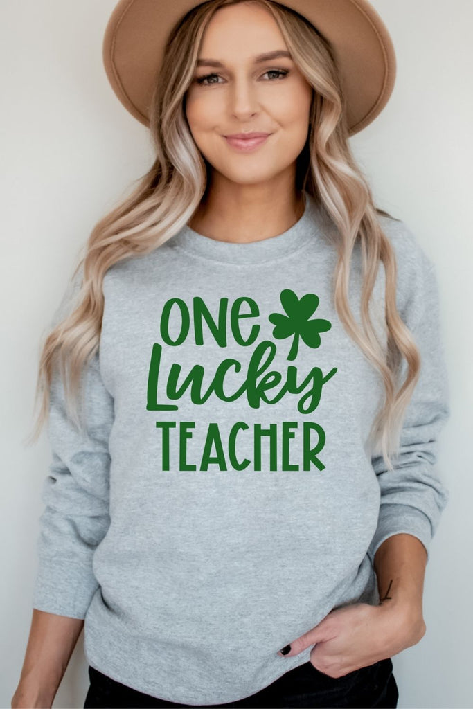 One Lucky Teacher - Sweatshirt