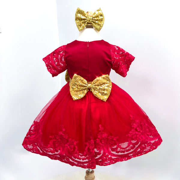 Charlotte Dress - Red