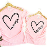 Mama and Mini - Matching Mommy and Me Tee