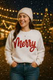 Puff Merry Christmas Sweatshirt