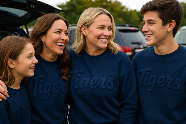 Custom Puff Team Name Sweatshirt