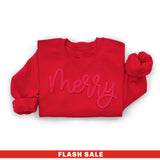 Puff Merry Christmas Sweatshirt