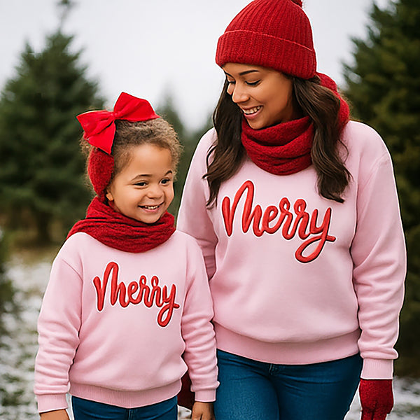 Puff Merry Christmas Sweatshirt