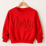Puff Merry Christmas Sweatshirt