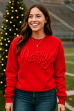Puff Merry Christmas Sweatshirt