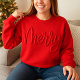 Puff Merry Christmas Sweatshirt