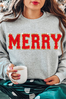 Merry Christmas Sweatshirts Women Merry And Bright Fiji