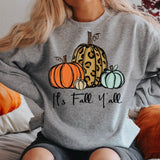 It's Fall Ya'll Sweater - Gray