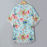 Mommy and Me Floral Kimono