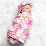 Personalized Baby Girl Blanket