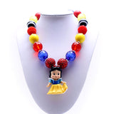Snow White Necklace - Minnie Mouse Birthday Outfit