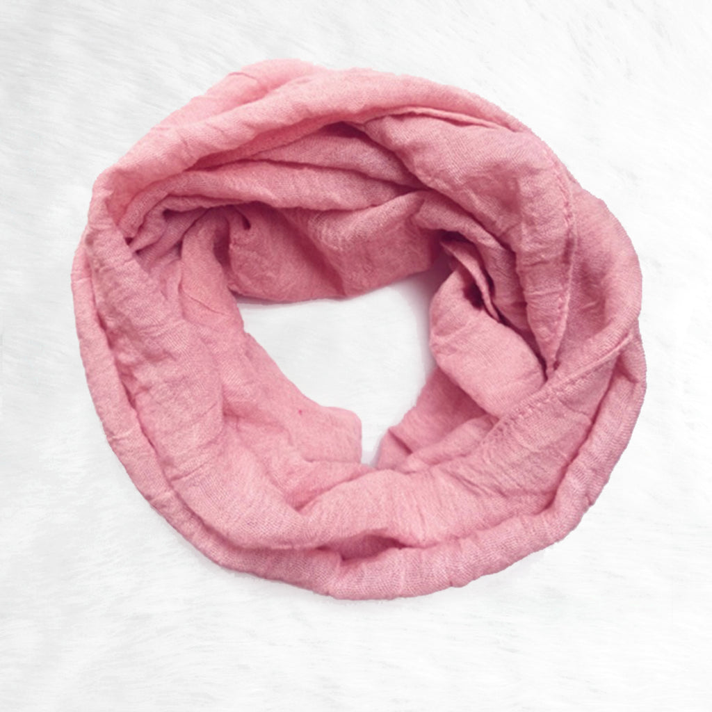 Toddler Infinity Scarf - Blush