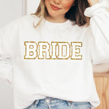 BRIDE Letter Patch Sweatshirt