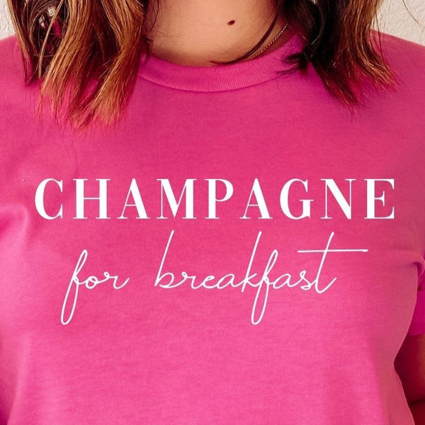 Champagne for Breakfast Tee