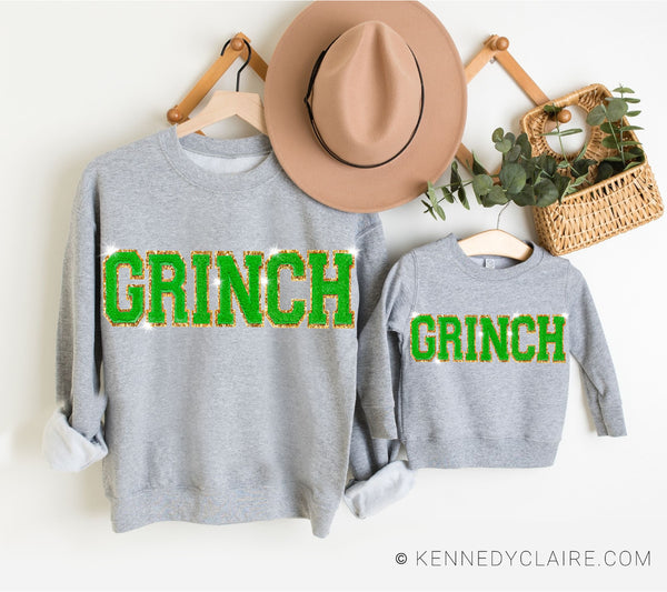 GRINCH Sweatshirt - Gray