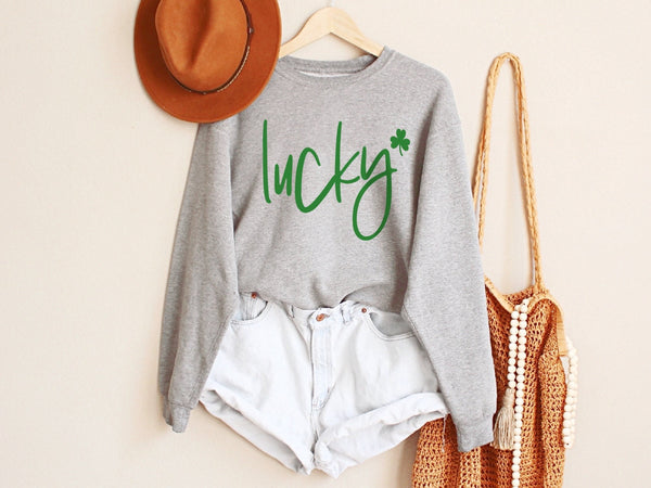 Lucky Sweatshirt - Gray