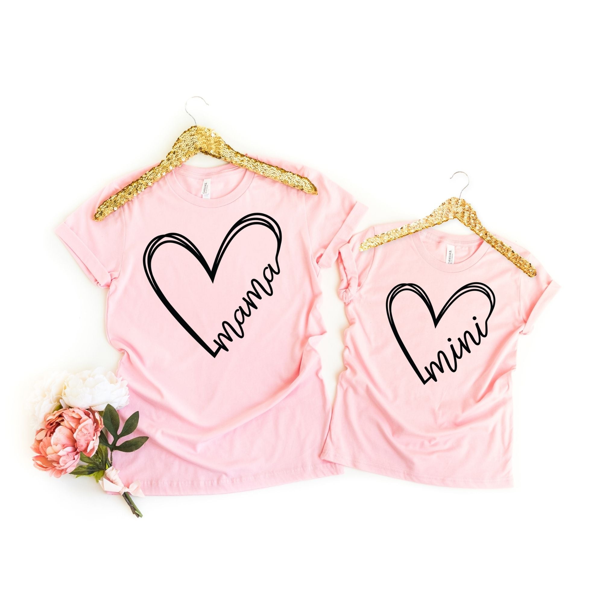 mommy and me t shirt dress Mommy & me T-Shirt & Dress Set Polka Dot Puff-sleeve Dress for Mom, Daughter & Baby, Color Block Cotton Tee for Dad & Son, Perfect for Family Outings