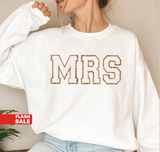 MRS Letter Patch Sweatshirt