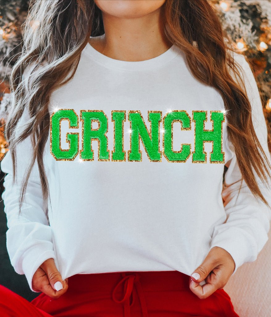 GRINCH Sweatshirt - White*